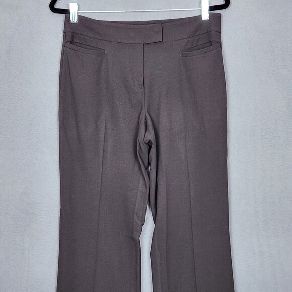 LAFAYETTE 148 Pants Womens Size 6 Brown Flared Leg Measure 31X32" - Picture 7 of 13